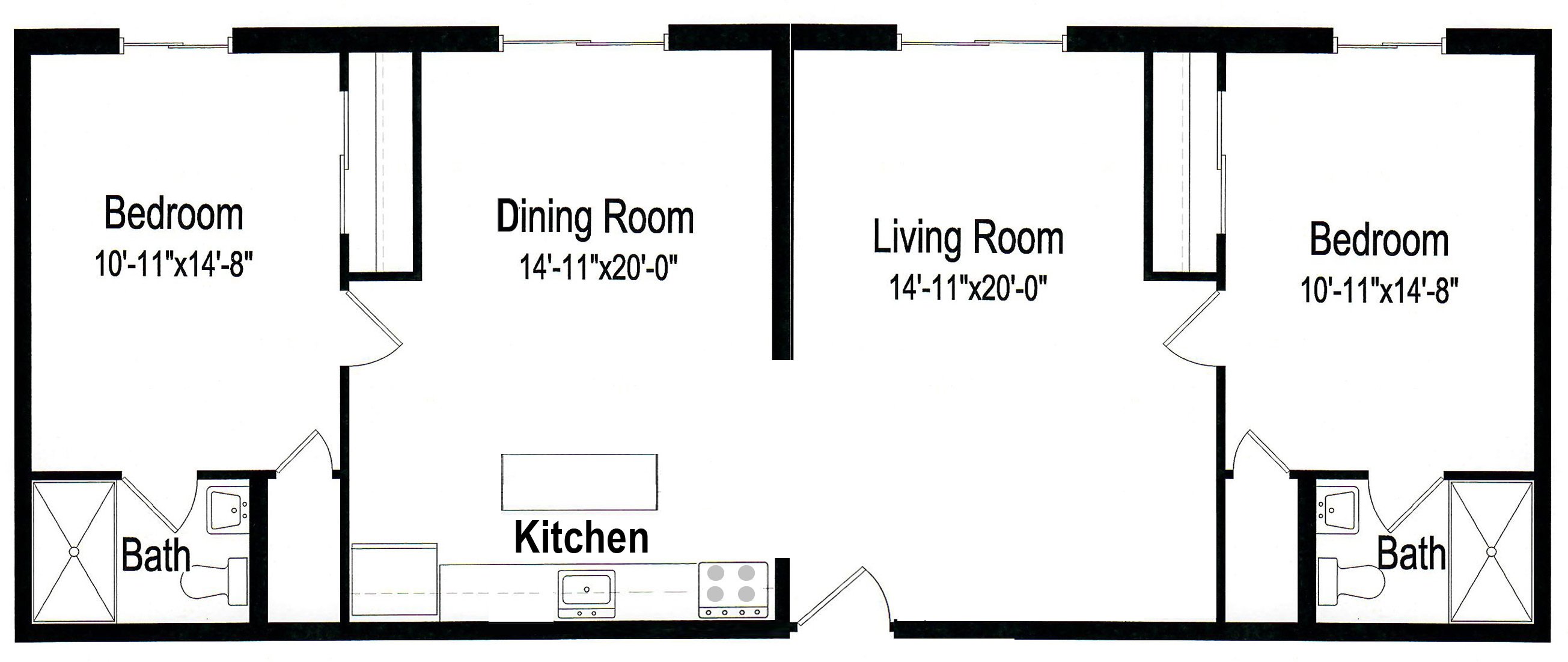 MV Apt Dlx 1045 sqft