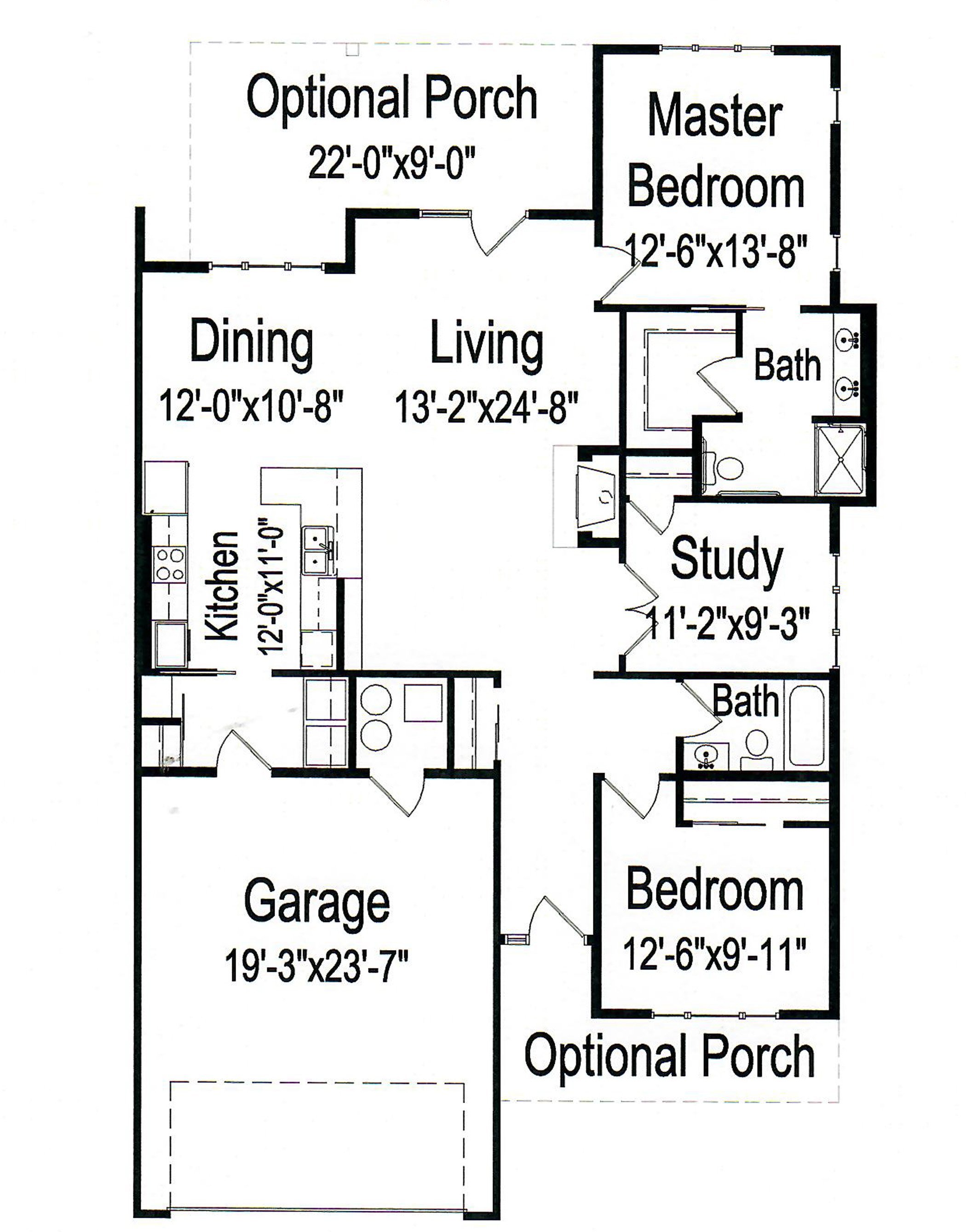Moscow Mtn Fairview Estates Twin Home 1436 sqft Paradise Creek Retirement Living